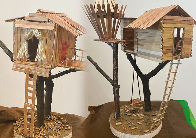 Architectural Treehouses - One River School Frisco